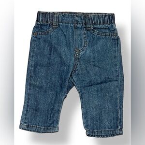 EUC Circo Baby Denim Jeans, Elastic Waistband (3-6 mos)